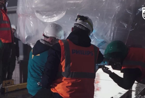 Production d'une vidéo d'entreprise pour la livraison d'un IRM Philips à Montpellier